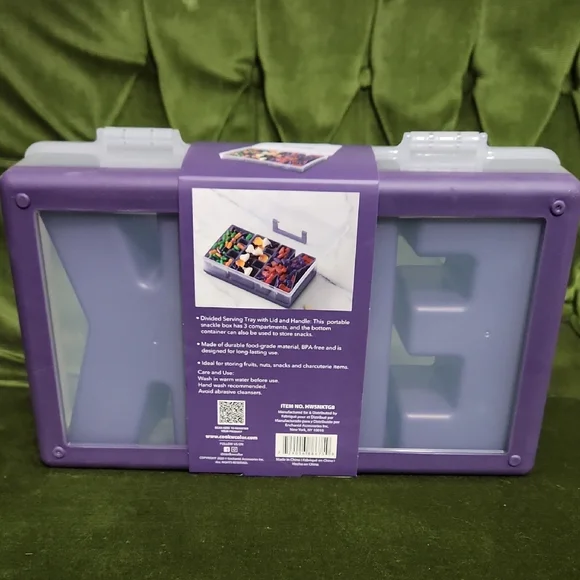 CWC EEK Purple Snackle Box/Storage Container - Picture 2 of 3